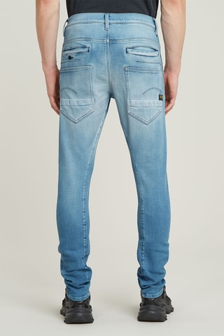 Calças de ganga slim D-Staq - Azul-celeste