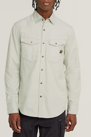 Camisa de ganga Dakota - Azul-pálido