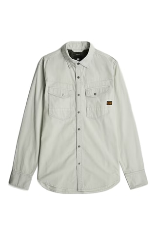 Camisa de ganga Dakota - Azul-pálido