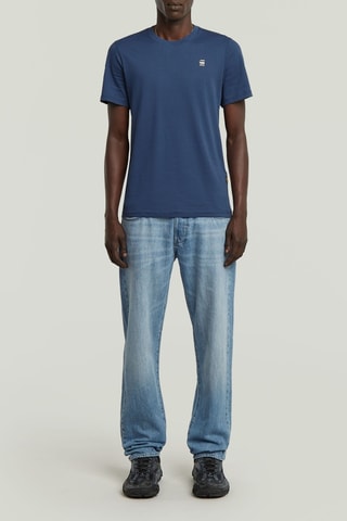 T-shirt slim Graw - Azul-marinho