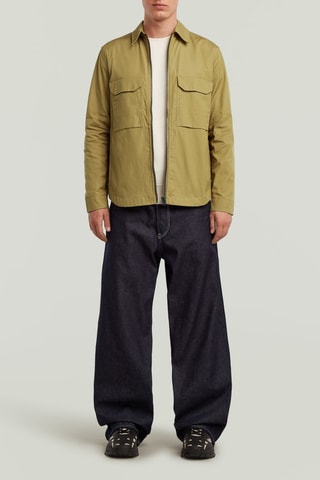 Sobrecamisa Zip - Caqui