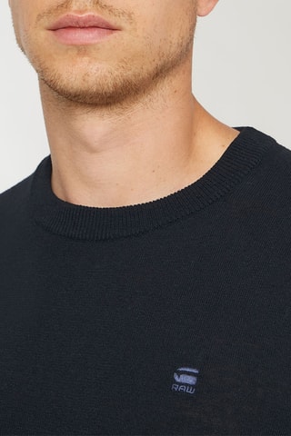 Camisa em linho Premium Core - Azul-noite