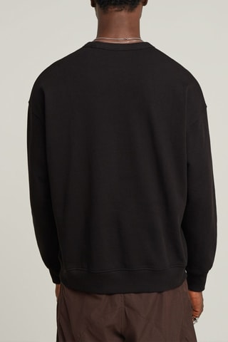 Camisola em algodão biológico Gauge - Preto