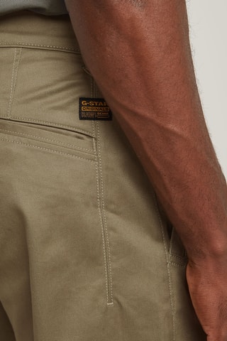 Calças chino em algodão biológico Morry - Verde