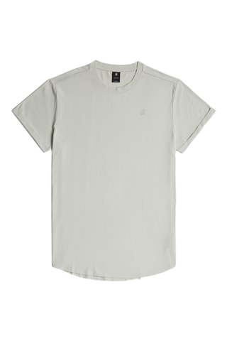T-shirt relaxed em algodão biológico Lash - Cinzento-claro