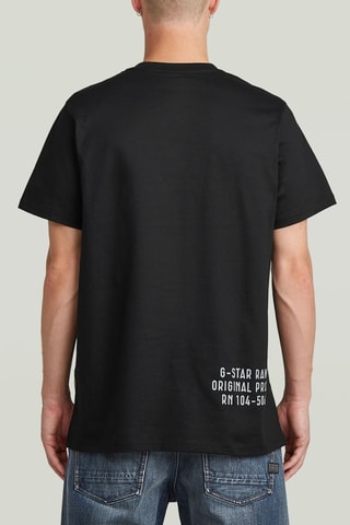T-shirt loose - Preto