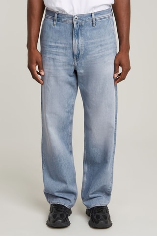 Calças chino straight Modson - Azul-celeste