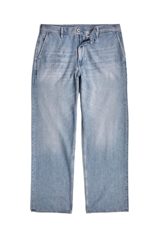 Calças chino straight Modson - Azul-celeste