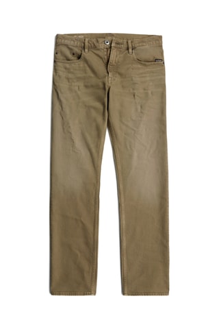 Calças de ganga straight Mosa - Castanho-claro