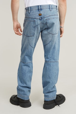 Calças de ganga straight - Azul