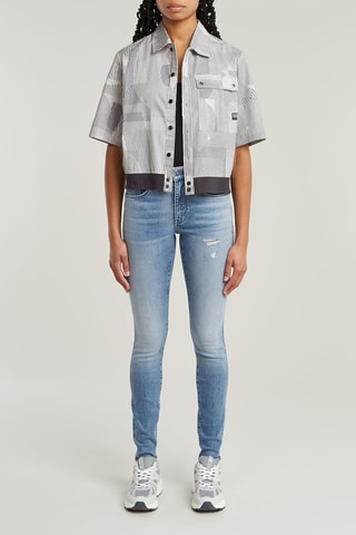 Calças de ganga skinny 3301 - Azul-celeste