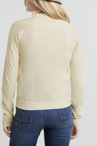 Camisola em lã mérino Core - Cru