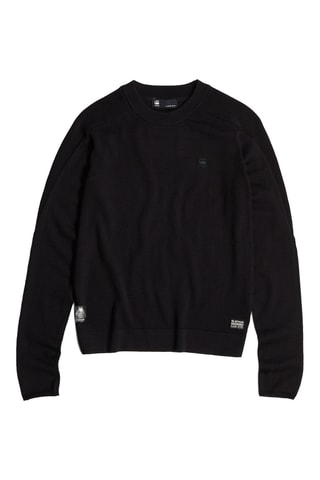 Camisola em lã mérino Core - Preto