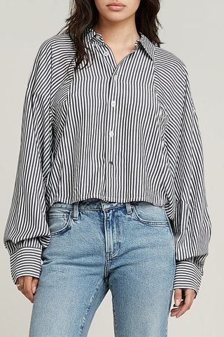 Camisa loose Macro Balloon - Preto