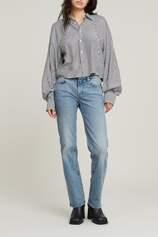 Camisa loose Macro Balloon - Preto