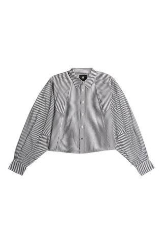 Camisa loose Macro Balloon - Preto