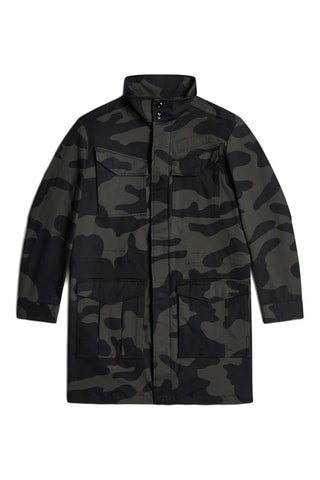 Sobrecamisa straight Rovic - Caqui e antracite