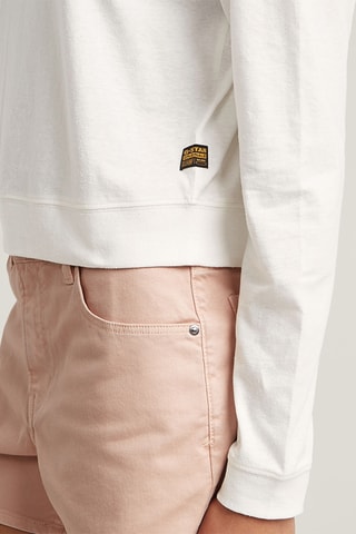 Top em algodão biológico Constructed - Branco