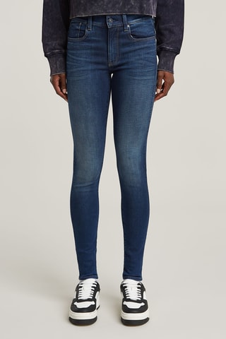 Calças de ganga skinny Lhana - Azul-marinho