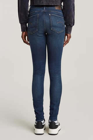 Calças de ganga skinny Lhana - Azul-marinho