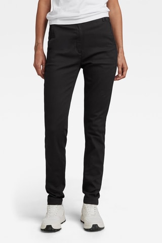 Calças skinny de cintura subida Weld High - Azul