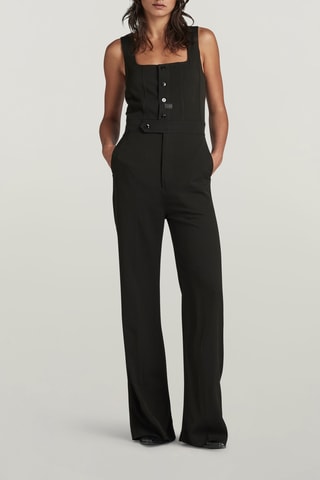 Macacão slim High waist - Preto