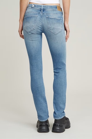 Calças de ganga slim Midge - Azul-claro