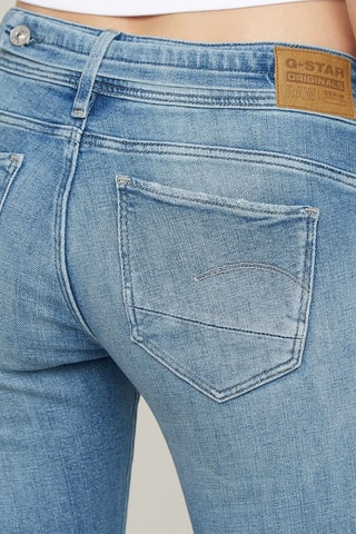 Calças de ganga slim Midge - Azul-claro