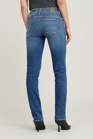 Calças de ganga slim Midge - Azul