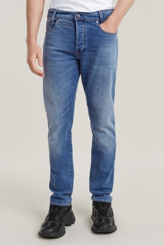 Calças de ganga slim D-Staq - Azul-claro