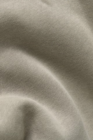 Camisola regular em algodão biológico Center Chest - Bege