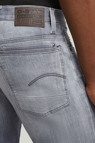 Calças de ganga skinny em algodão biológico Lancet - Cinzento