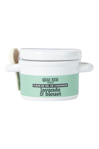 Fleur de sel de Camargue lavande et bleuet - 100 g