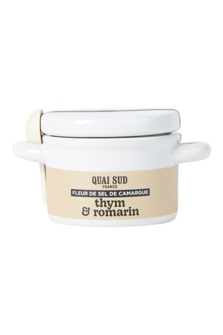 Fleur de sel de Camargue thym et romarin bio - 100 g