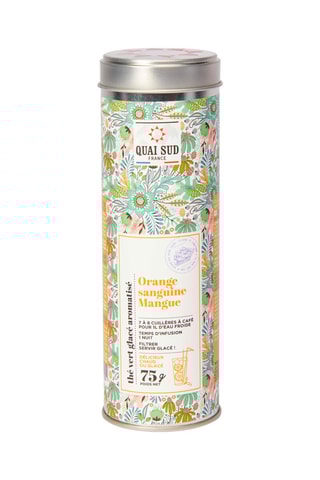 Thé vert orange sanguine et mangue - 65 g