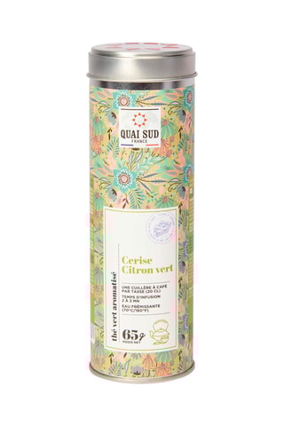 Té verde aromatizado con cereza y lima - 65 g