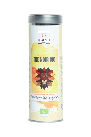 Thé Noir aromatisé Vanille-Pain d'épices bio - 75 g