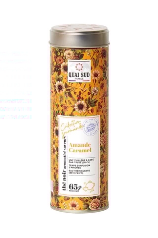 Thé Noir aromatisé saveurs Amande Caramel - 65 g