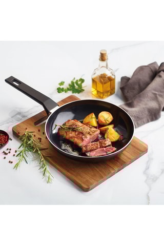 3 frigideiras revestimento cerâmica Carbone Pro - 20/24/28 cm - 1/2/2,5 l