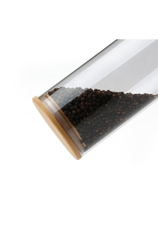 7 caixas de conservação em bambu - 0,64 l