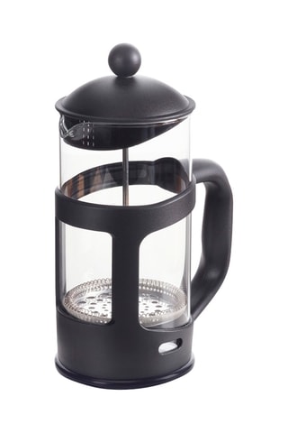 Cafeteira de êmbolo em vidro borossilicato e aço inoxidável - 1 l - 8 chávenas