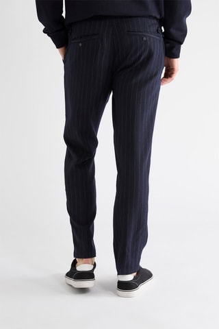 Wollen Broek - Marineblauw