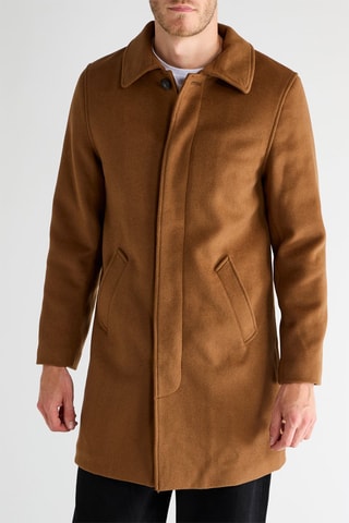 Manteau en laine - Camel