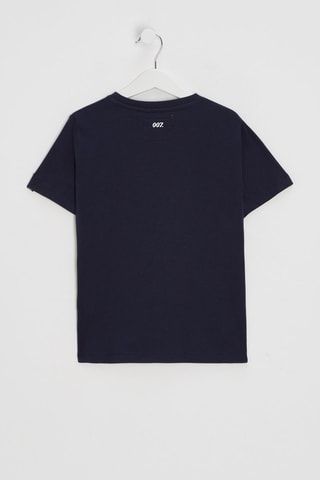 T-shirt James Bond 007 - Marineblauw