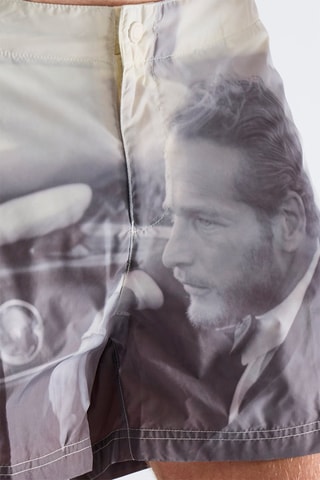 Zwemshort - Wit en Grijs