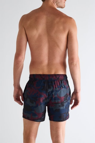 Zwemshort - Zwart en Bordeauxrood