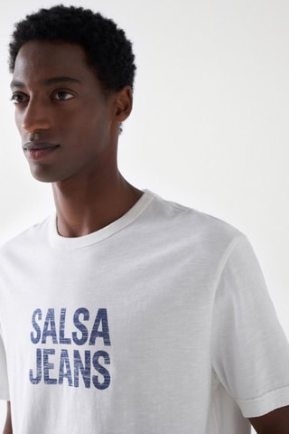 T-shirt regular - Blanc