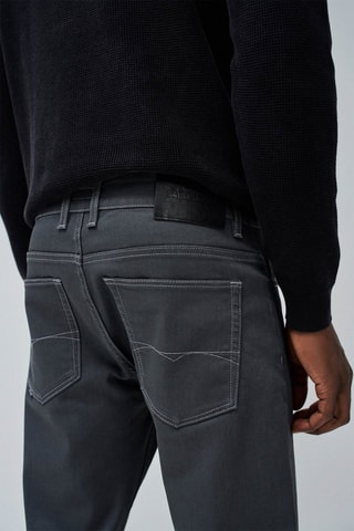 Pantalon slim - Gris