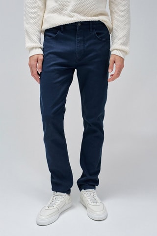 Pantalon slim - Bleu