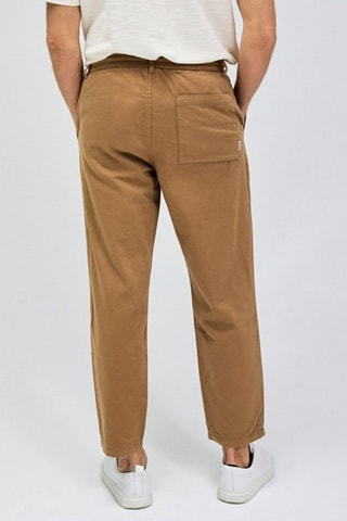 Pantalon regular - Marron
